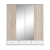 Šatní skříň ISIS 1 se zrcadlem - 204 / 230 / 60 cm