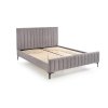 Čalouněná postel FRANCESCA 160 cm - světle šedá