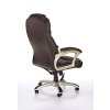 Kancelářská židle DESMOND - tmavě hnědá