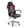 Kancelářská židle SCROLL - černo / červeno / šedá