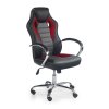Kancelářská židle SCROLL - černo / červeno / šedá