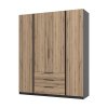 Šatní skříň KAJA 4F 3S