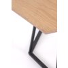 Jídelní stůl HERMAN - přírodní / černá