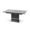 Jídelní rozkládací stůl MARTIN - tmavě šedá / černá
