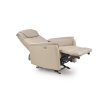 Polohovací křeslo PARADISE s funkcí elektrického rozkládání a funkcí kolébky - krémová