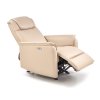 Polohovací křeslo PARADISE s funkcí elektrického rozkládání a funkcí kolébky - krémová