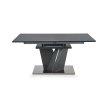 Jídelní rozkládací stůl SALVADOR - tmavě šedá