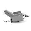 Polohovací křeslo SEMIR s funkcí elektrického rozkládání / USB zásuvka - šedá