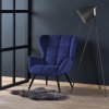 Odpočinkové křeslo TYRION - tmavě modré