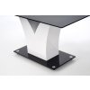 Jídelní stůl VESPER černo-bílý