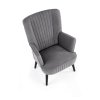 Odpočinkové křeslo DELGADO - šedé
