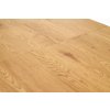 Jídelní rozkládací stůl CAPITAL 160-200 cm - zlatý dub / černá