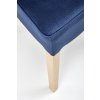 Židle VERMONT medový dub / námořnická modrá