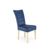 Židle VERMONT medový dub / námořnická modrá