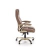 Kancelářská židle CARLOS - světle hnědá