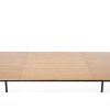 Jídelní stůl SMART rozkládací 170-250 cm dub přírodní / černý