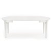 Jídelní stůl SORBUS rozkládací 100-200 cm bílý / bílý