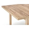 Jídelní stůl TIAGO KWADRAT rozkládací 90-125 cm dub craft / dub craft