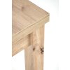 Jídelní stůl TIAGO KWADRAT rozkládací 90-125 cm dub craft / dub craft
