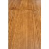 Jídelní stůl WINDSOR rozkládací 160-240 cm tmavý dub / bílý