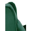 Polohovací křeslo AGUSTIN 2 - tmavě zelená