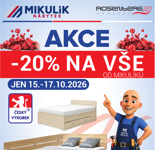 Nábytek Mikulík v Uherském Hradišti 2026