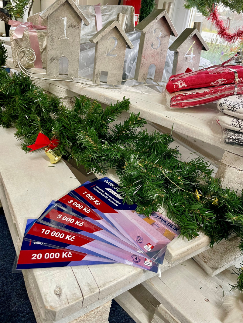 Dárkové poukazy vykouzlí u stromečku opravdový úsměv