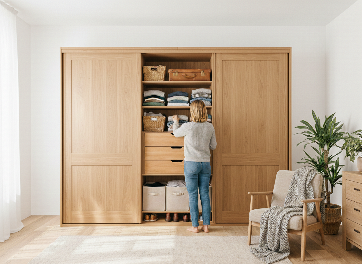 Skříně s promyšleným vnitřním uspořádáním