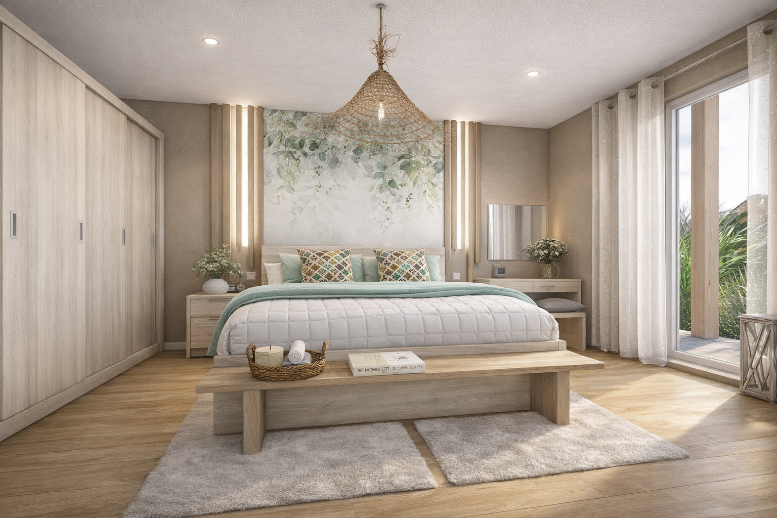 Útulná ložnice MIA