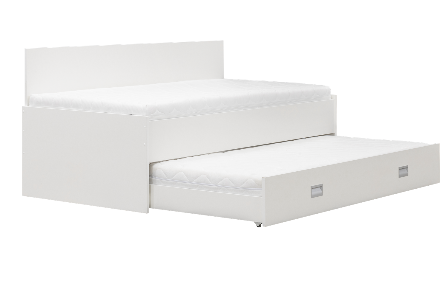 Postel DUO – bílá struktura