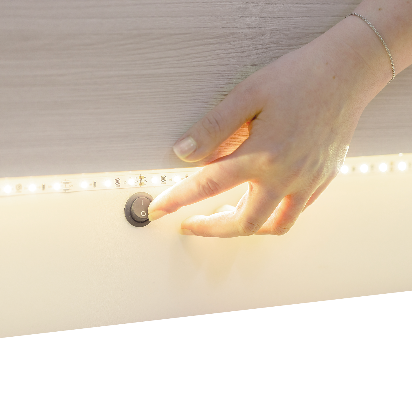 Postel MIA s LED osvětlením