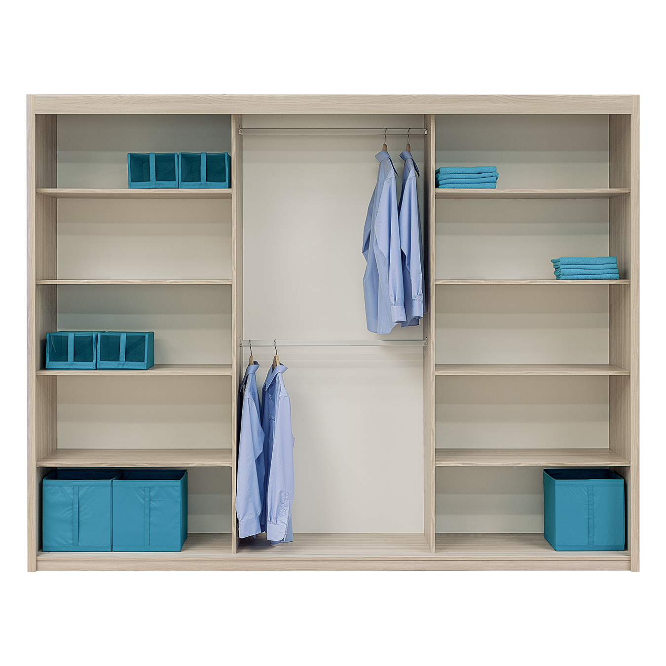 Skříň MIA XXL detail bez kolečka