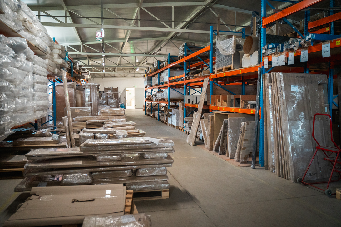 Sklad a logistika – Nábytek Mikulík