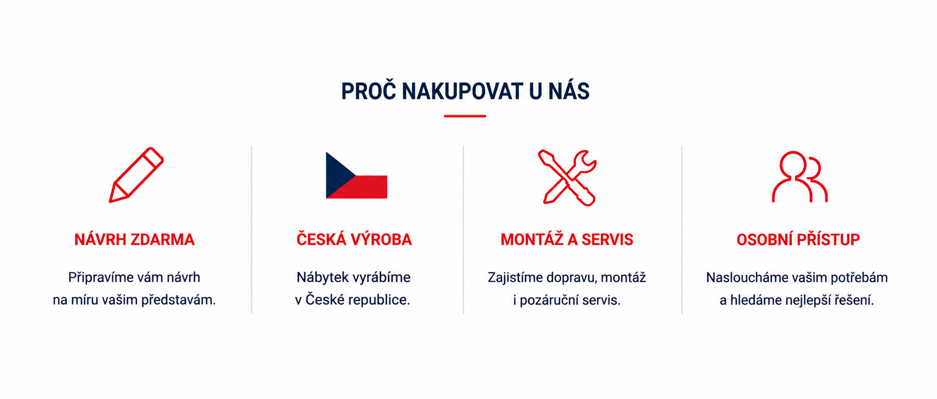 Proč nakupovat u nás