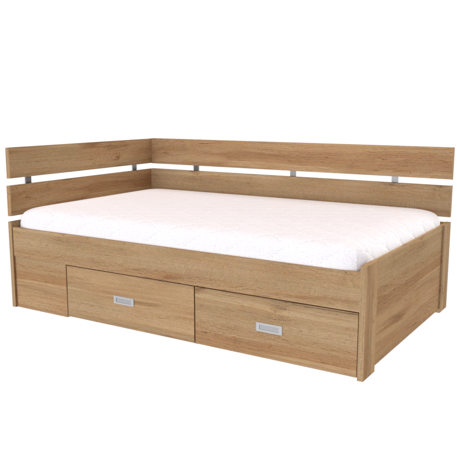 Lůžko Amélie – dub harmony