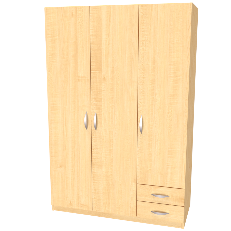 NÁBYTEK MIKULÍK s.r.o. UNI XL - šatní skříň, 120x52x180cm Dekor: javor