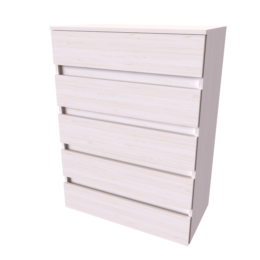 NÁBYTEK MIKULÍK s.r.o. TARA XL - komoda se zásuvkami bez úchytek, 80x110cm Šířka: 80cm, Dekor: modřín latté