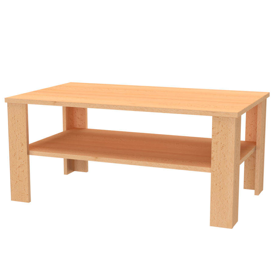 NÁBYTEK MIKULÍK s.r.o. PONY - konferenční stolek 100/120 x 60cm Šířka: 100cm, Výška: 52cm, Dekor: buk