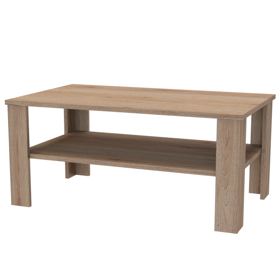 NÁBYTEK MIKULÍK s.r.o. PONY - konferenční stolek 100/120 x 60cm Šířka: 100cm, Výška: 52cm, Dekor: dub grande