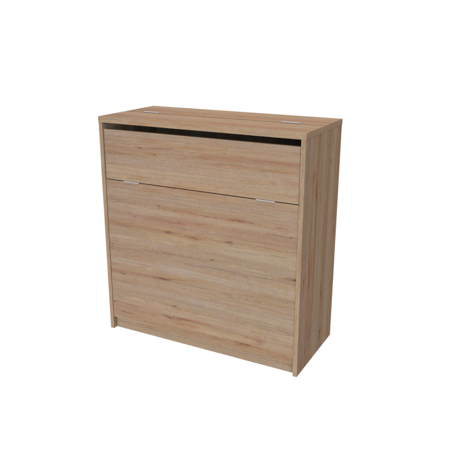 NÁBYTEK MIKULÍK s.r.o. NEDO - peřináč, 85/95/125/145 x 42cm Šířka: 85cm, Dekor: dub grande, Varianta: Půda tloušťky 25mm