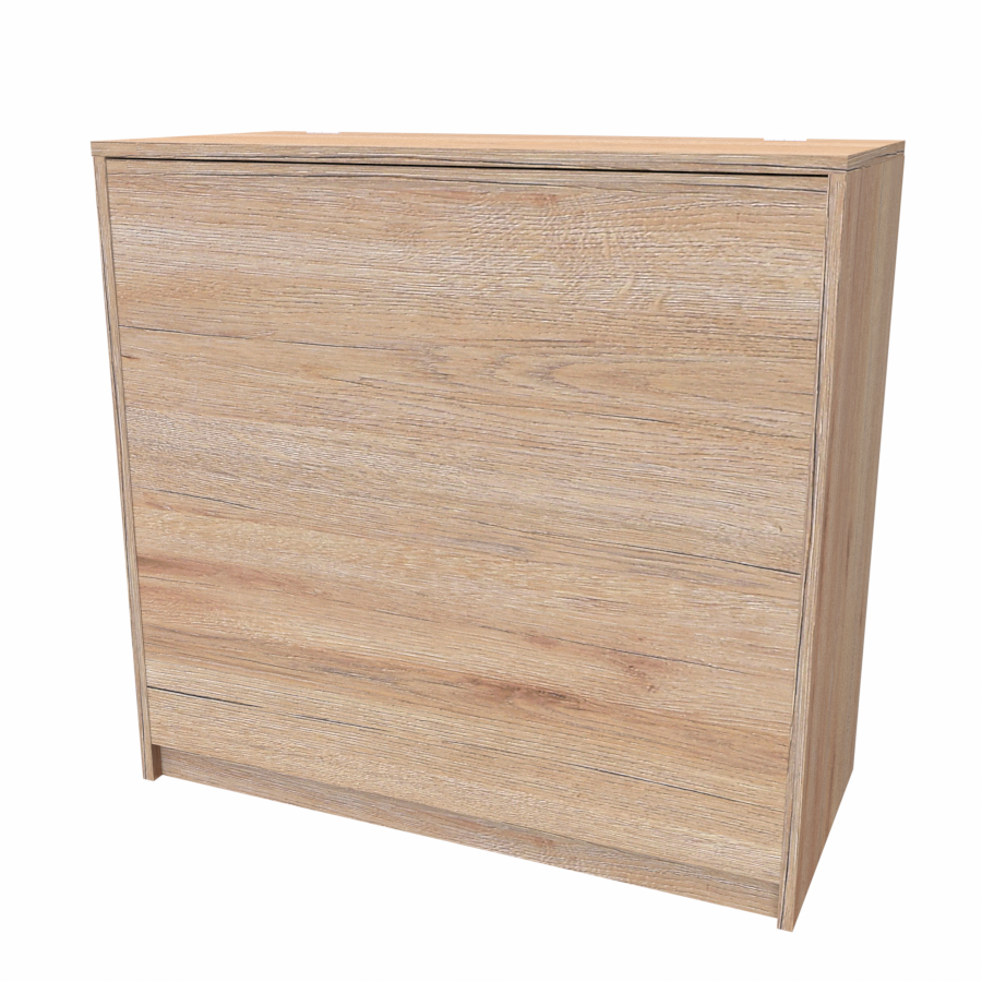 NÁBYTEK MIKULÍK s.r.o. DAVID - peřináč, 90x42x86cm Dekor: dub grande, Varianta: Horní výklop