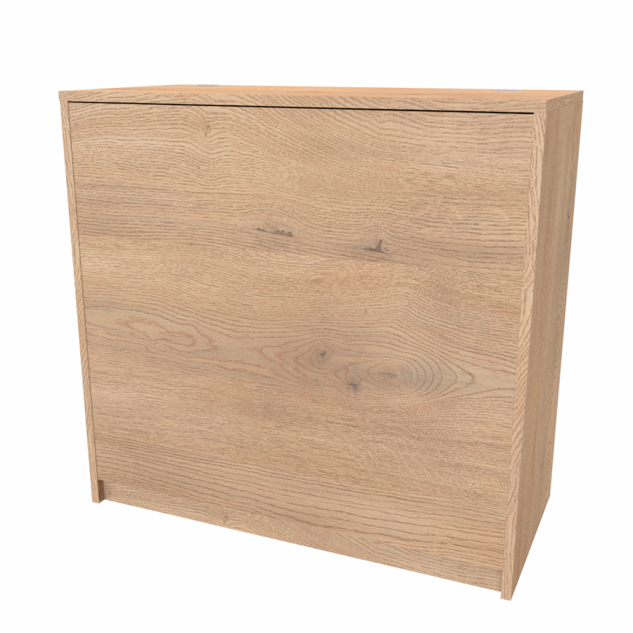 NÁBYTEK MIKULÍK s.r.o. DAVID - peřináč, 90x42x86cm Dekor: dub sametový, Varianta: Horní výklop