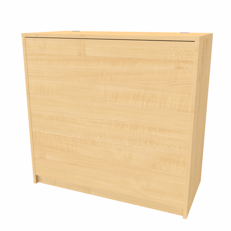 NÁBYTEK MIKULÍK s.r.o. DAVID - peřináč, 90x42x86cm Dekor: javor, Varianta: Horní výklop