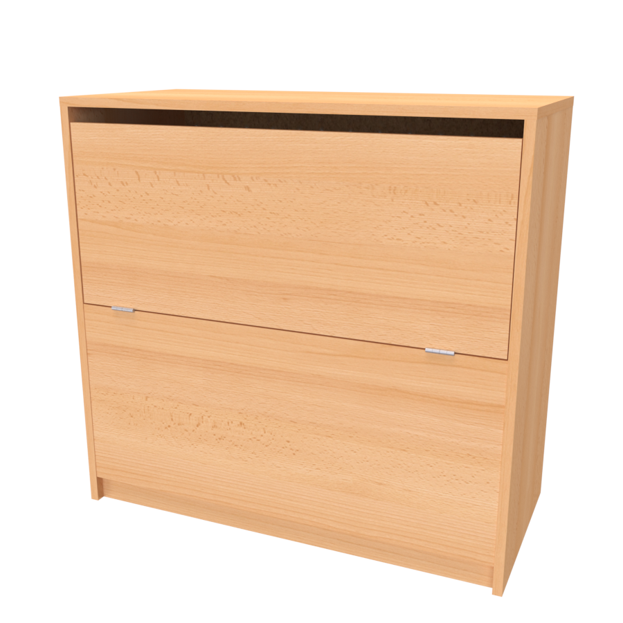 NÁBYTEK MIKULÍK s.r.o. DAVID - peřináč, 90x42x86cm Dekor: buk, Varianta: Přední výklop