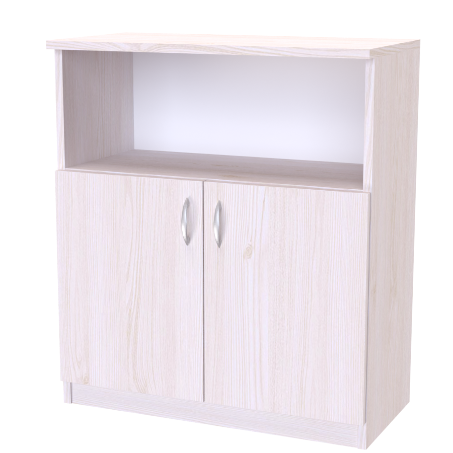 NÁBYTEK MIKULÍK s.r.o. SEKTOR 4 - úchytka nikl matný Šířka: 70cm, Hloubka: 34.5cm, Dekor: modřín latté