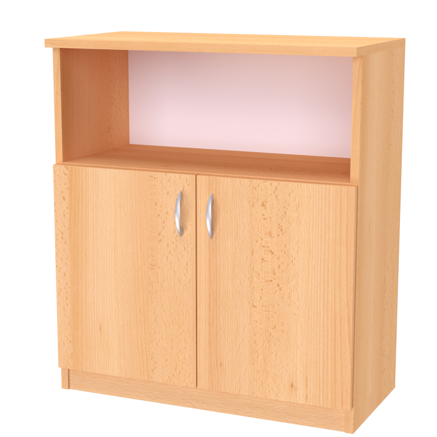 NÁBYTEK MIKULÍK s.r.o. SEKTOR 4 - úchytka nikl matný Šířka: 70cm, Hloubka: 34.5cm, Dekor: buk