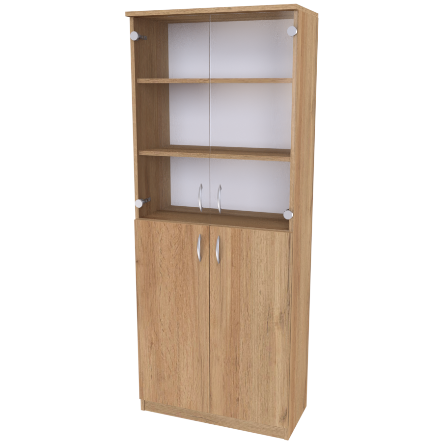 NÁBYTEK MIKULÍK s.r.o. SEKTOR 9 - úchytka měděná Šířka: 70cm, Hloubka: 34.5cm, Dekor: dub harmony