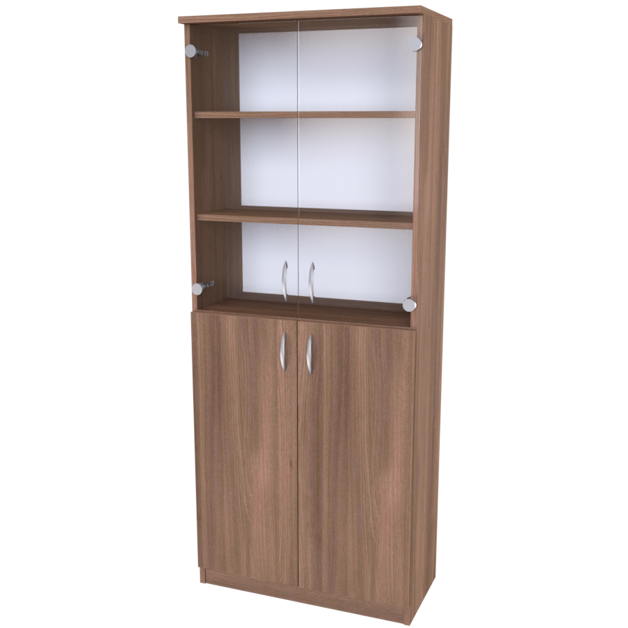 NÁBYTEK MIKULÍK s.r.o. SEKTOR 9 - úchytka nikl matný Šířka: 70cm, Hloubka: 34.5cm, Dekor: akácie skořice
