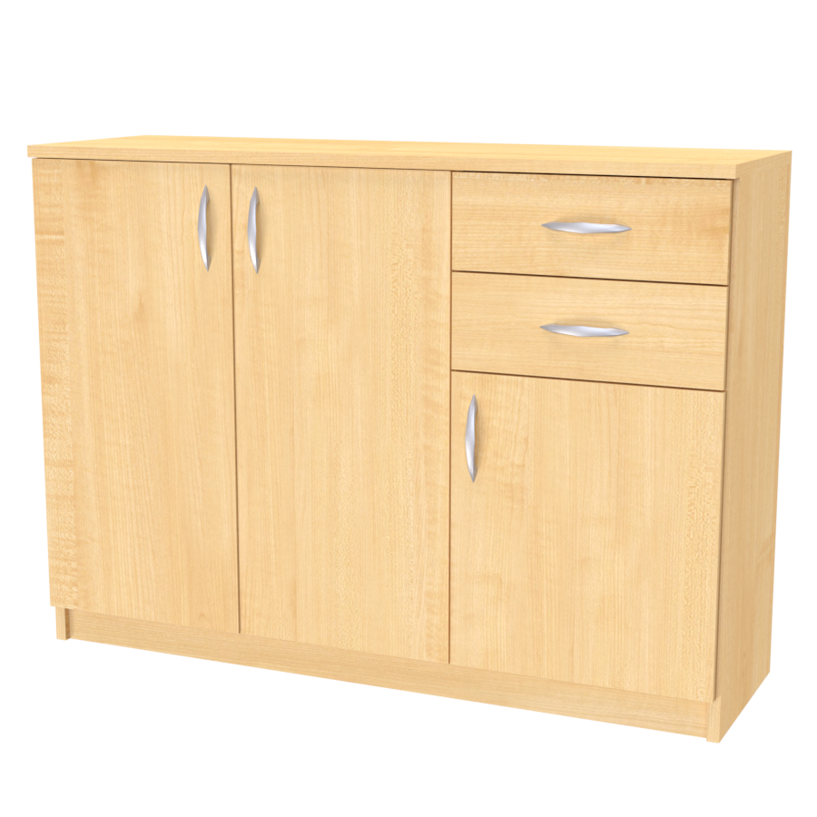 NÁBYTEK MIKULÍK s.r.o. SEKTOR 16 - úchytka měděná Šířka: 110cm, Hloubka: 34.5cm, Dekor: javor