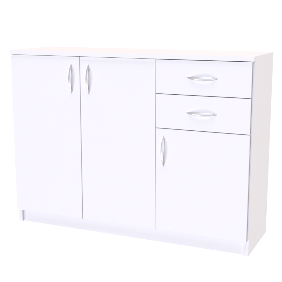 NÁBYTEK MIKULÍK s.r.o. SEKTOR 16 - úchytka měděná Šířka: 110cm, Hloubka: 34.5cm, Dekor: bílá struktura